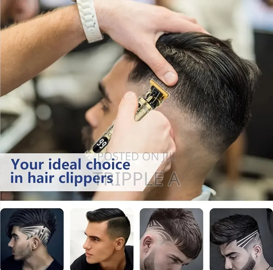 LCD Digital Electric Hair Clipper