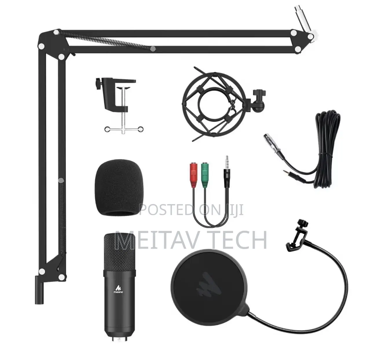 Maono Au A03 Condenser XLR Microphone Kit