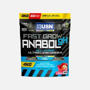 Fast Grow Anabol Gh All in One Ultra Lean Muscle Gainer Powder - 4kg