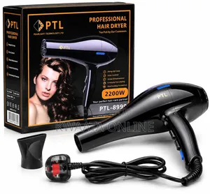 PTL Professional Hair Dryer 2200w – Fast Drying, Overheat Protection