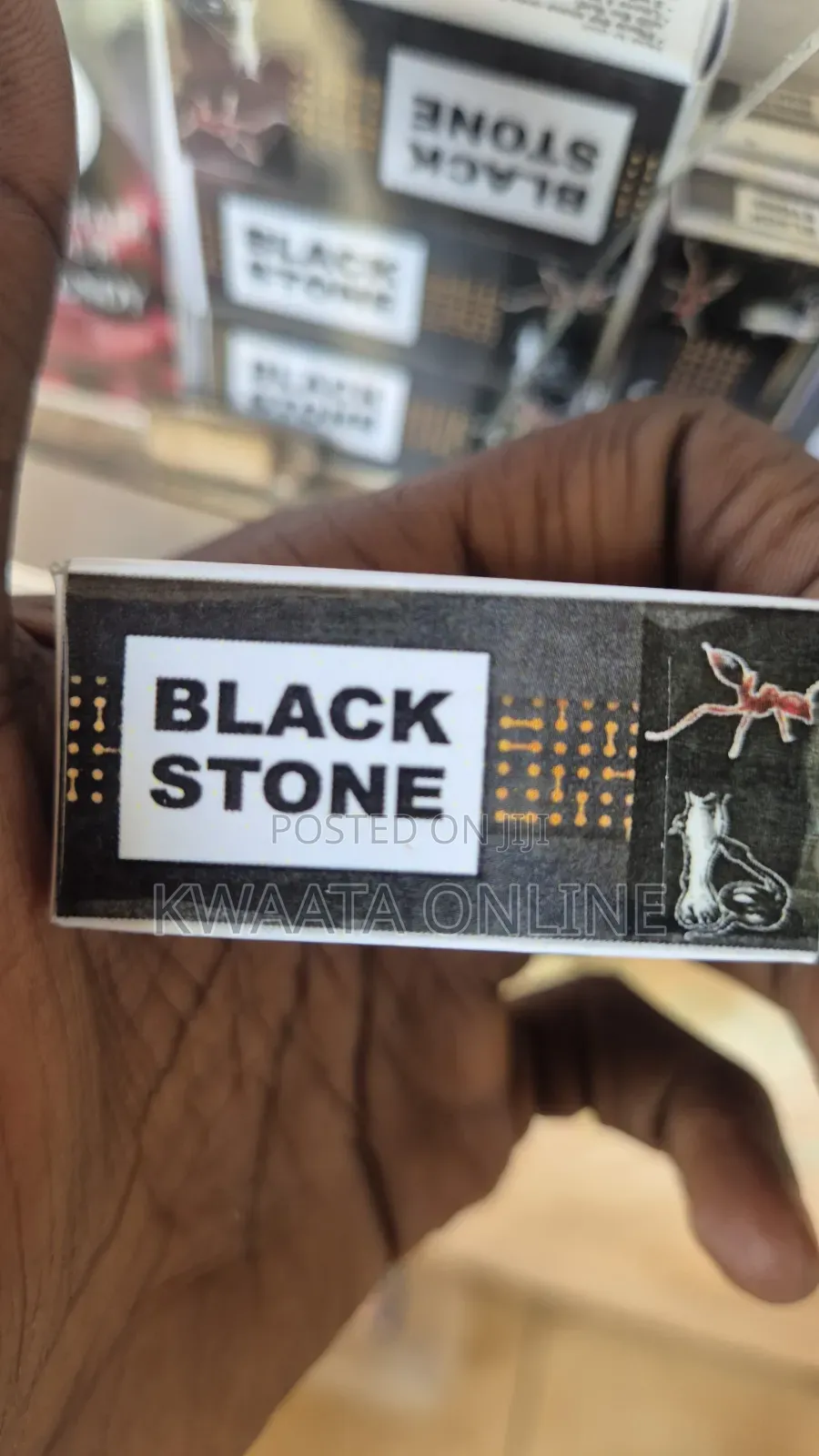 Black Stone Natural First Aid for Snake Bites, Scorpion Insect Sting