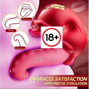 4 in 1 Tongue Thrusting Sex Toy Vibrator for G-Spot Clit Stimulations