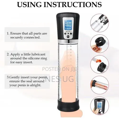 Rechargeable Automatic Air Vacuum Penis Enlargement Pump