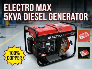 Electro Max Em-4500d Diesel Generator 5kva- Powerful Reliable