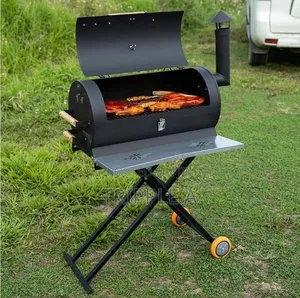 Ourcamp Portable Charcoal Bbq Grill Smoker