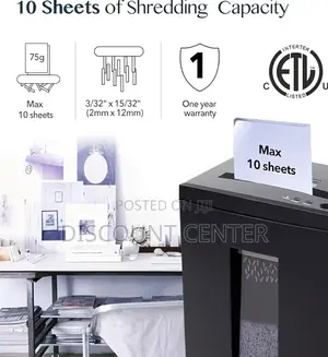 Paper Shredder 30 Liters