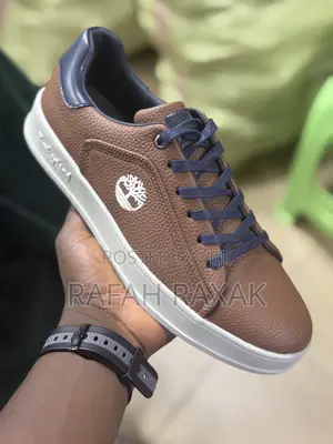 Men’S Classic Brown/Grey Timberland Smart Casual Sneakers
