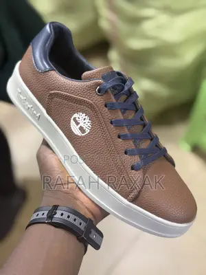 Men’S Classic Brown/Grey Timberland Smart Casual Sneakers