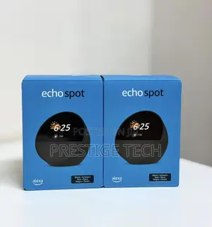 Amazon Echo Spot, Echo Dot With Screen, Clock