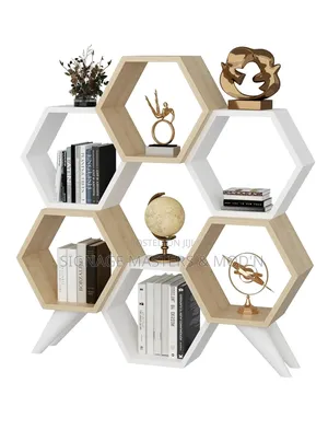 Honeycomb Wall Shelving Unit