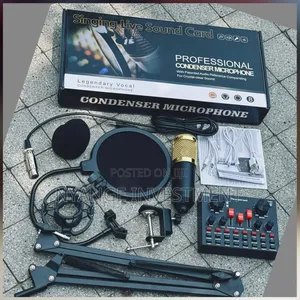 Bm-800 Condenser Microphone Kit Often Bundled With a V8.