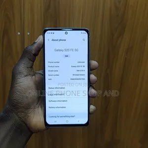 Samsung Galaxy S20 FE 5G 128 GB Blue