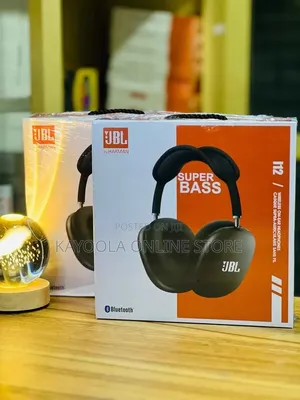 JBL Super Bass I12 Wireless Headphones Black