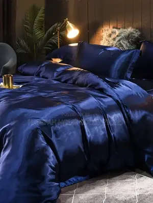 Royal Blue Classic Luxe Duvet Cover