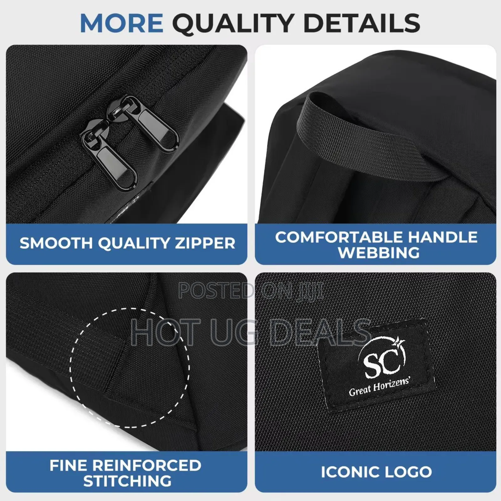 Men's Waterproof Backpack - Laptop Bag