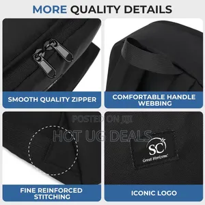 Men's Waterproof Backpack - Laptop Bag