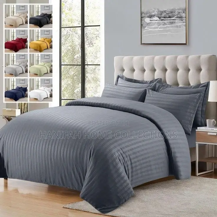 Plain Duvet Cover 4 Pieces 6 by 6 and 5 by 6