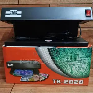 Star Tk-2028 Counterfeit Money Currency Detector With Dual Uv Lights