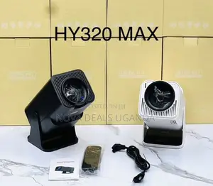 Hy320 Max Android 11.0 Projector With Adjustable Stand Auto Keystone