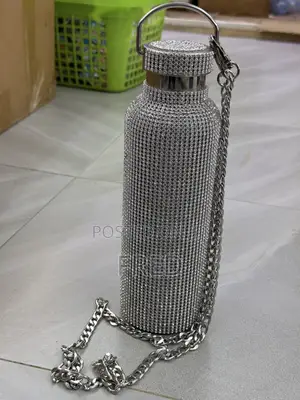 Shimmering Stainless Steel Water Bottle For Hot And Cold