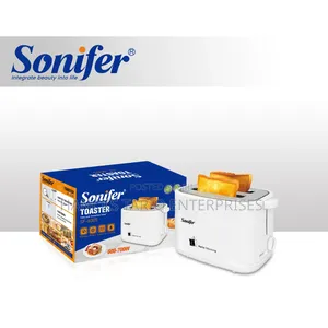 Sonifer Toaster (Sf-6005) – Compact 2-Slice Breakfast Toaster