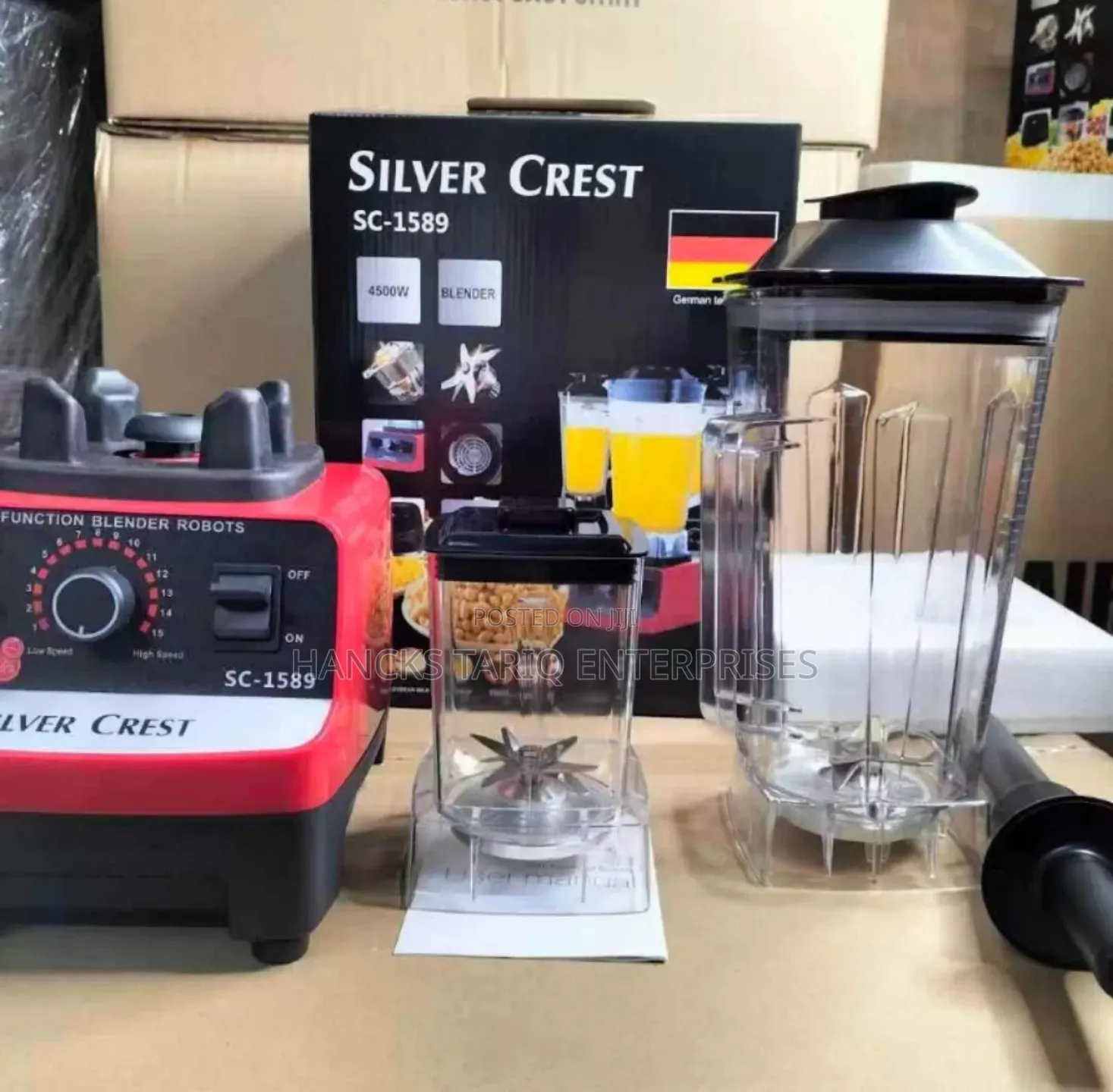 Silver Crest 4500w Multifunction Blender – Commercial Grade
