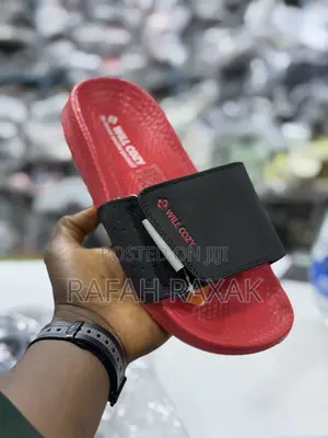 Original Men’S Black/Red Will Cozy Push in Slides