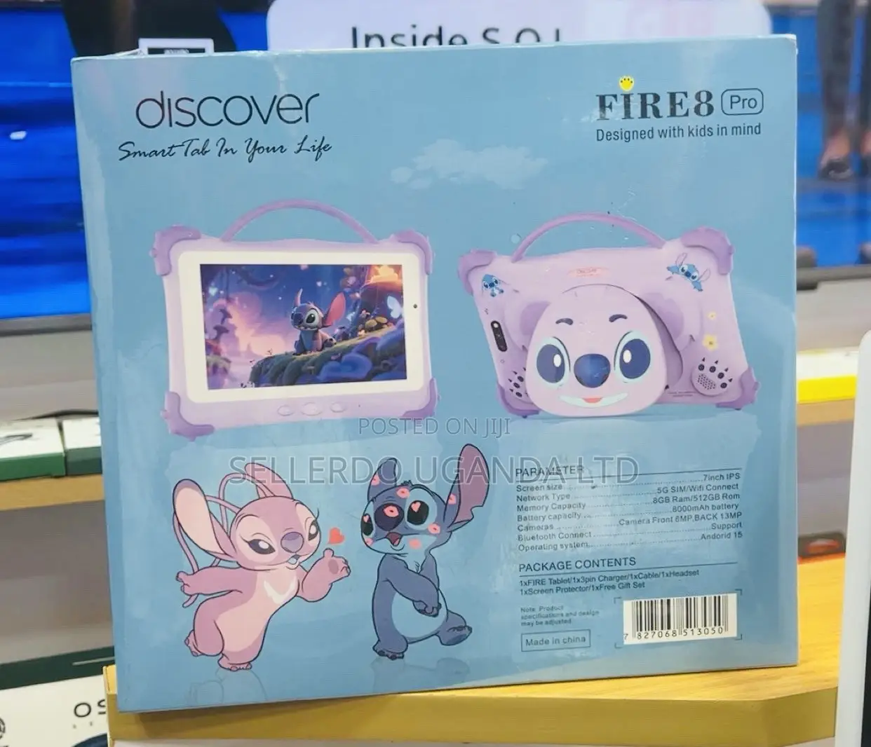 New Amazon Fire HD 8 Kids Pro 512 GB Blue