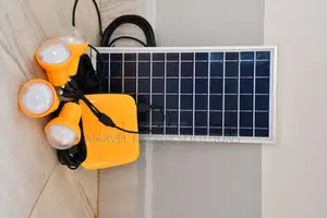 Solar Home Lighting Kit With Phone Charging