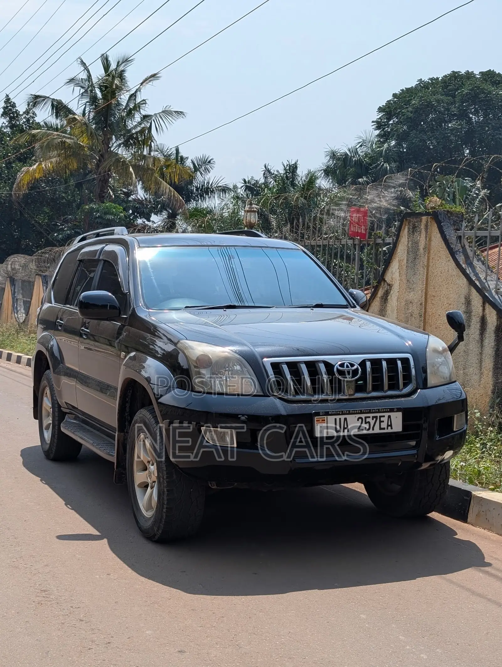 Toyota Land Cruiser Prado 2008 Black