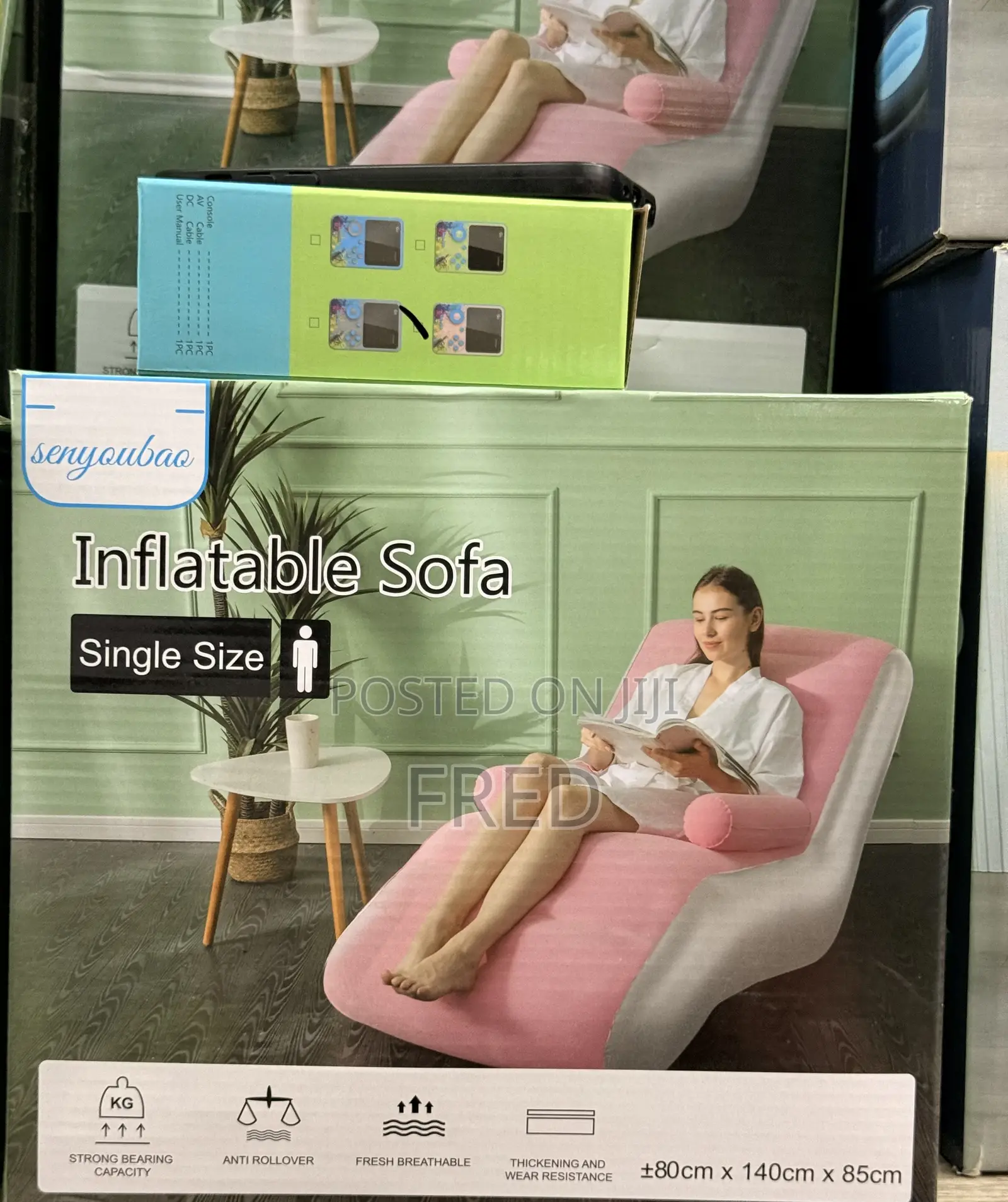 Single-size Inflatable Lounge Sofa Or Air Sofa