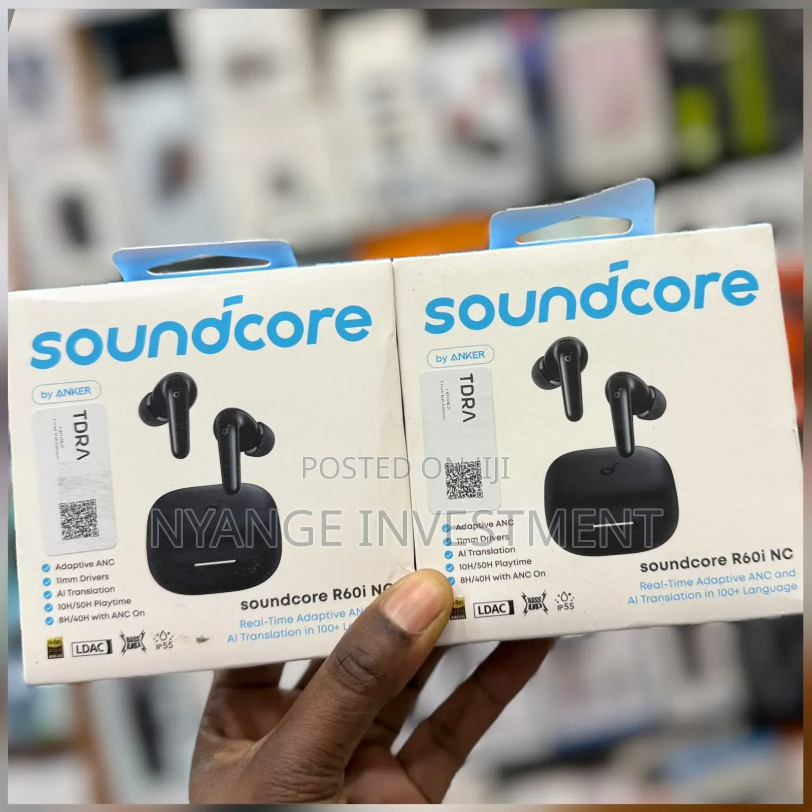 Anker Soundcore R60i Nc Wireless Earbuds.