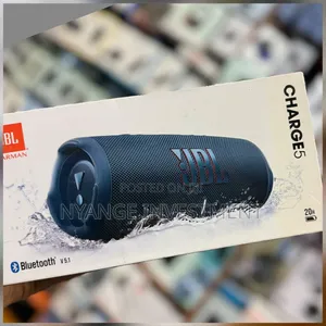 JBL Charge 5 Portable Bluetooth Speaker.