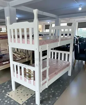 White Twins Decker Bed /Double Decker