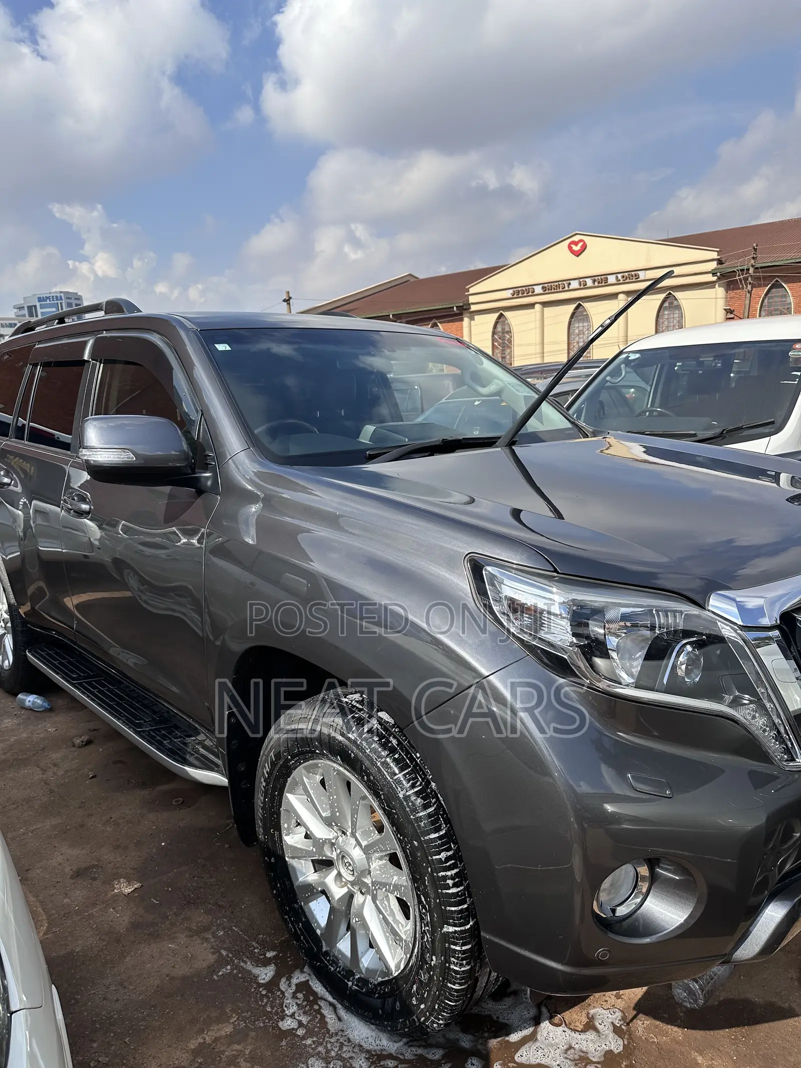 Toyota Land Cruiser Prado 2017 Gray