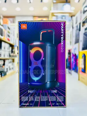 JBL Partybox 520 Portable Party Speaker, Powerful JBL Pro Sound