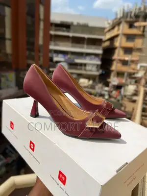 Suede Office Kitten Heels for Ladies