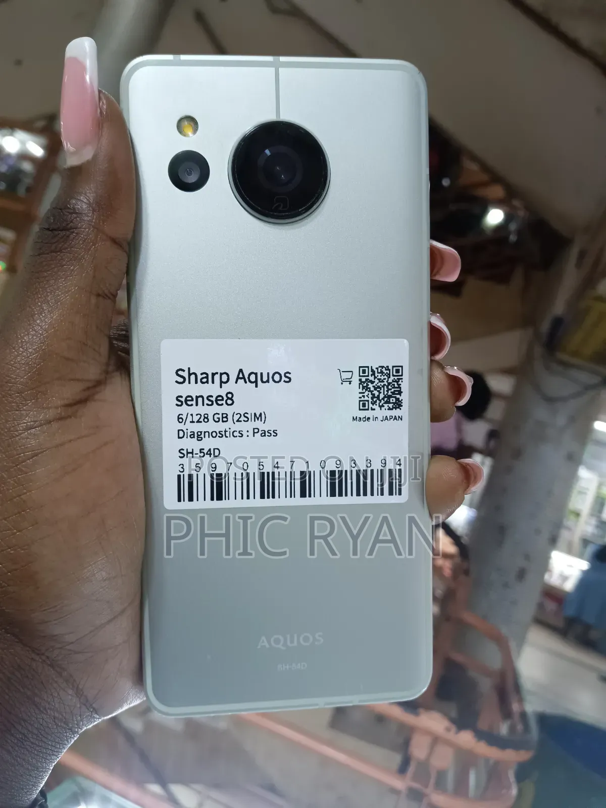 Sharp Aquos Sense 8 128 GB Silver
