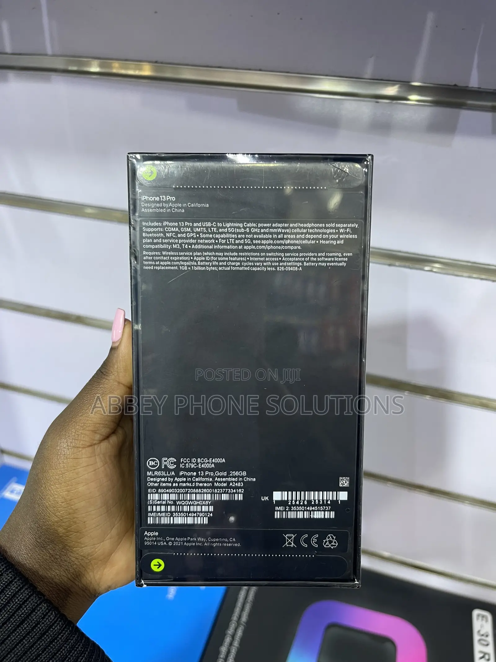 New Apple iPhone 13 Pro 256 GB Gold