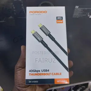 40gbps Usb4 Thunderbolt Cable