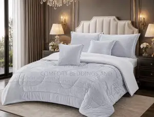 Floral Six Piece Bedcover Purple