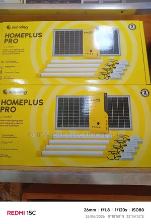 Portable Solar Kit Complete.