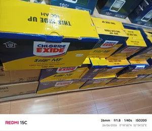 Chloride Exide Batteries 100ah/12volts