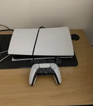 Sony Playstation 5 Slim White Console 1tb With Controller