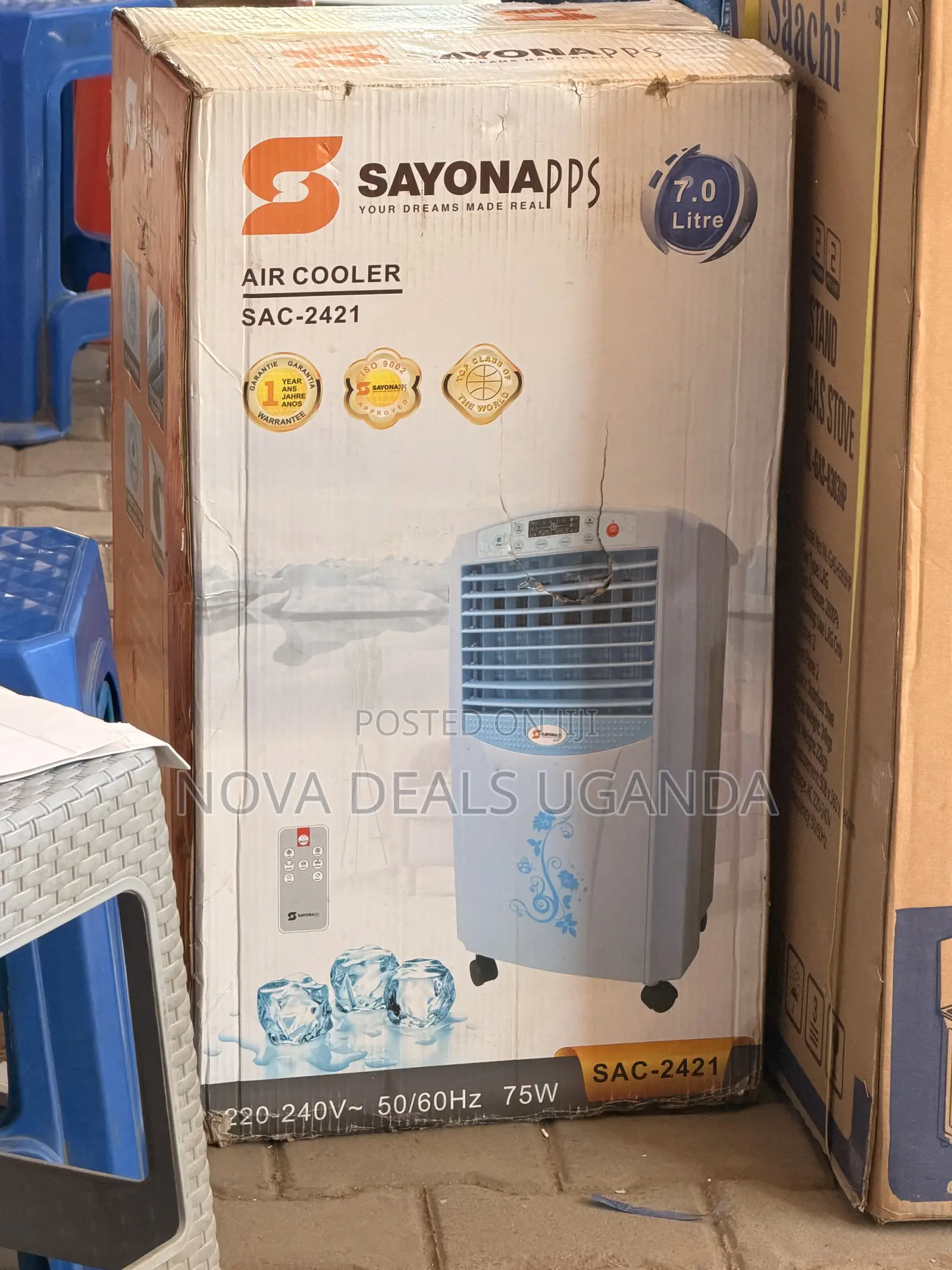 Sayona 7l Air Cooler 75w