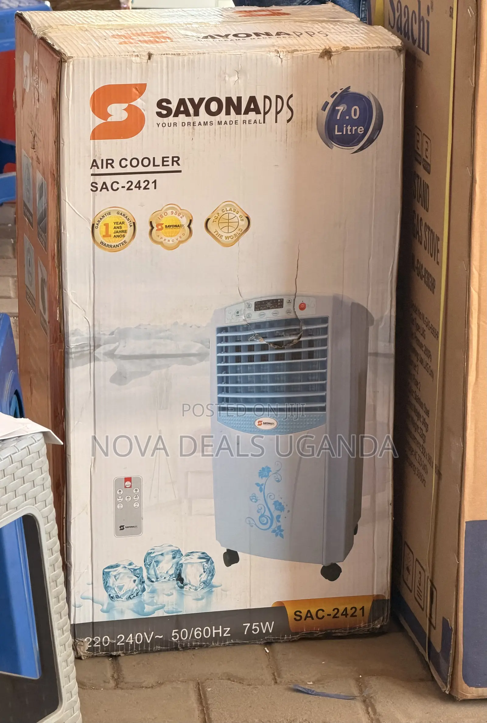 Sayona 7l Air Cooler 75w