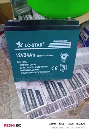 Portable Battery 24ah/12volts