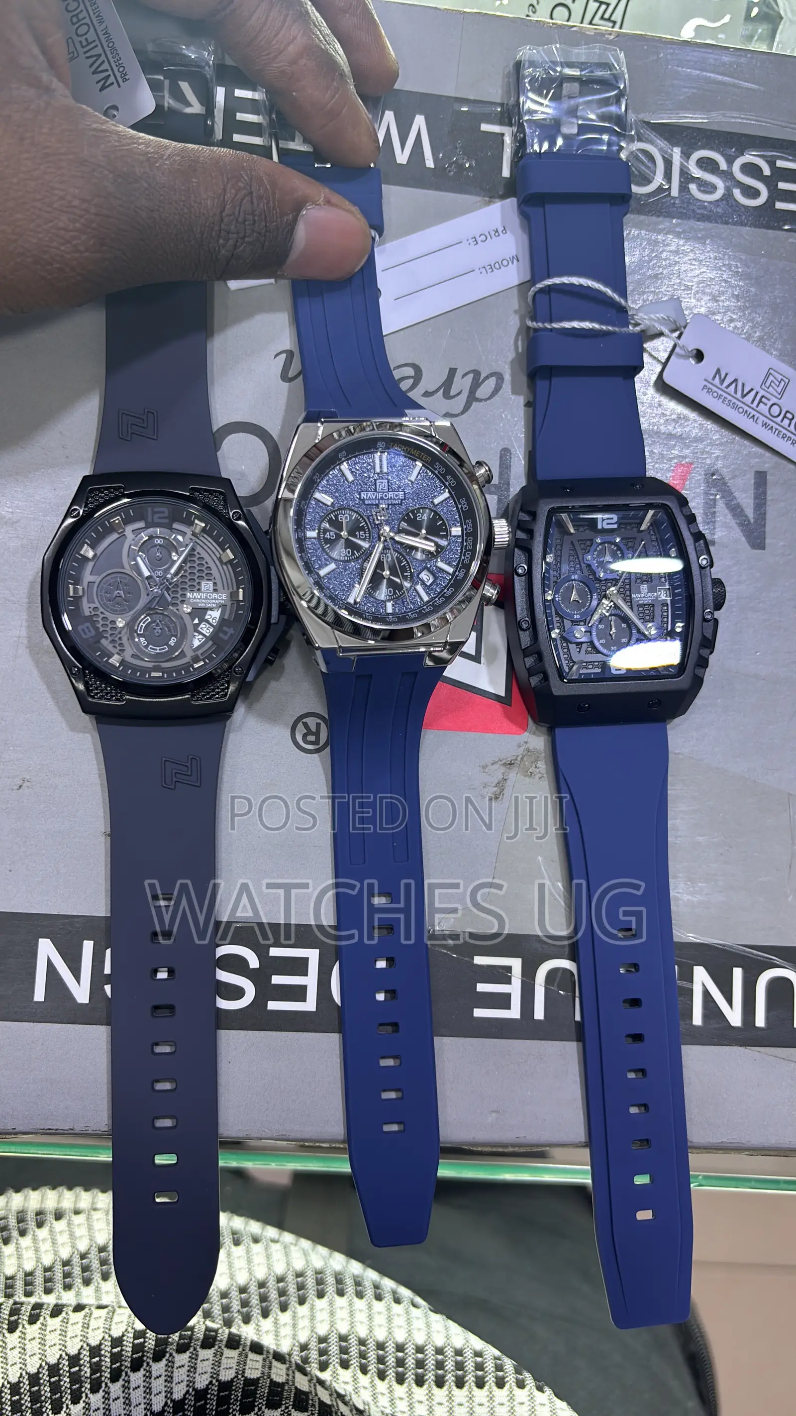 Rubber Naviforce Watches