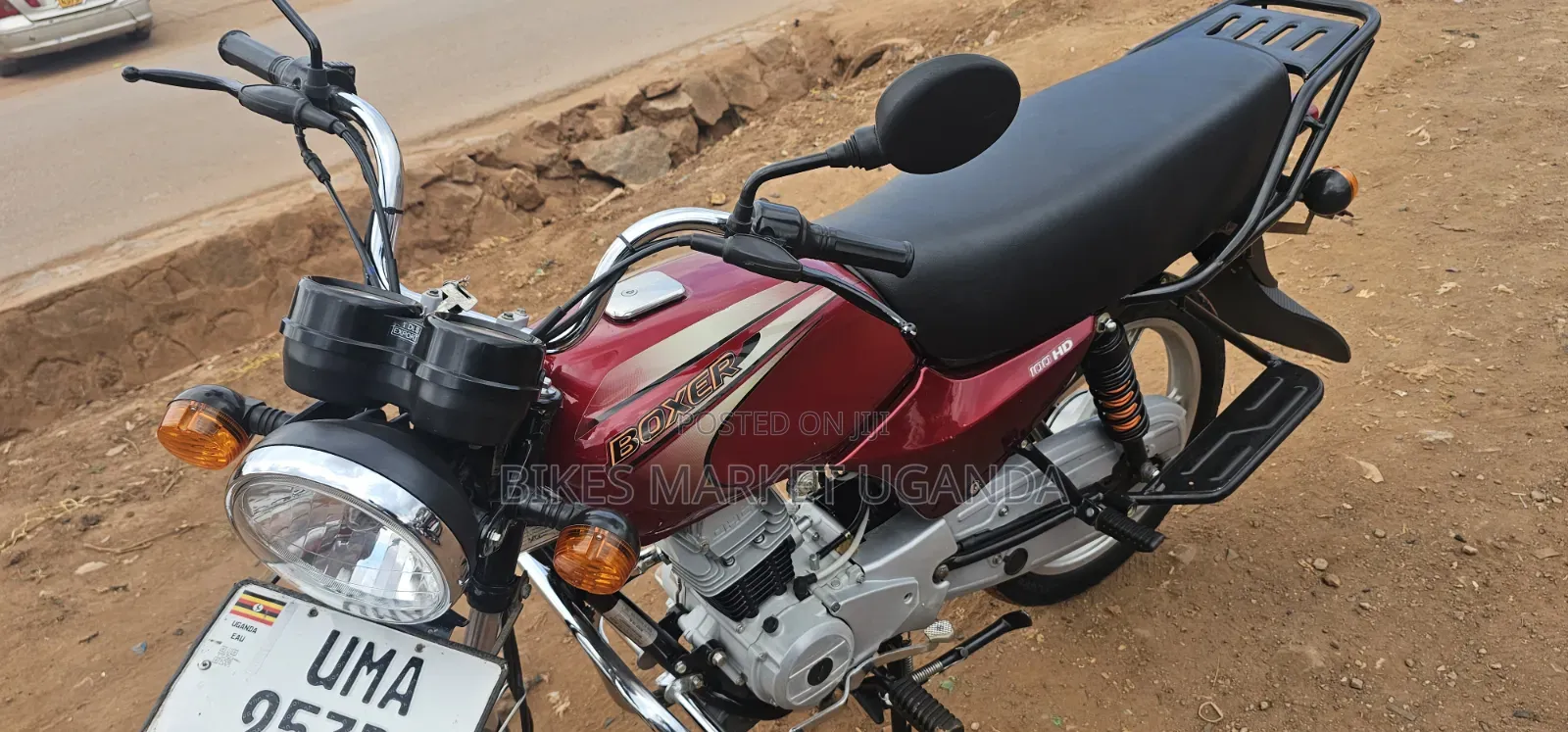 New Bajaj Boxer 2026 Red