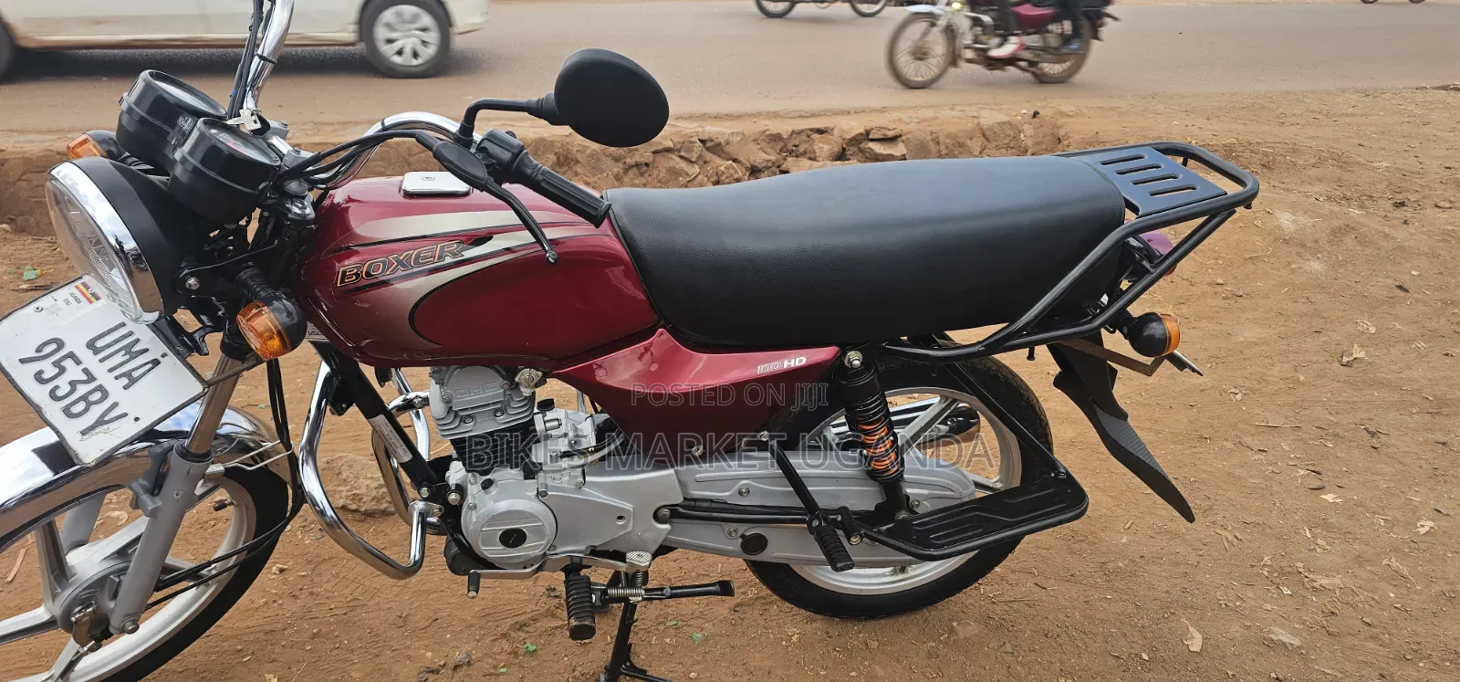 New Bajaj Boxer 2026 Red